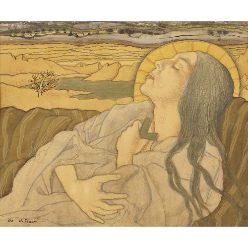 CHARLES-CLOS OLSOMMER : 'M�ditation III' (DOBIASCHOFSKY AUKTIONEN AG)