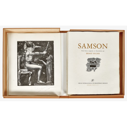 ERNST FUCHS : 'Das Buch Samson' (DOBIASCHOFSKY AUKTIONEN AG)