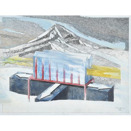 FRANZ ANATOL WYSS : 'Haus am Berg' (DOBIASCHOFSKY AUKTIONEN AG)