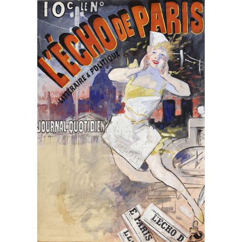 JULES CH�RET : 'L'�cho de Paris' (DOBIASCHOFSKY AUKTIONEN AG)