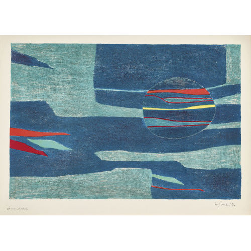 GUSTAVE SINGIER : 'Provence: soleil, mer froide' (DOBIASCHOFSKY AUKTIONEN AG)