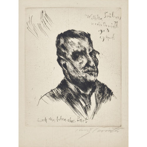 LOVIS CORINTH : 'Wilhelm Tr�ber' (DOBIASCHOFSKY AUKTIONEN AG)