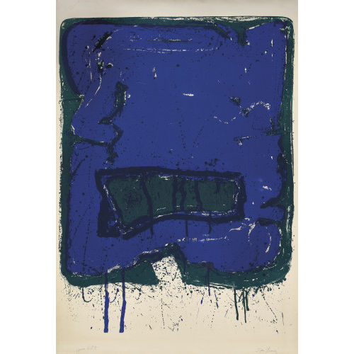 SAM FRANCIS : 'Affiche Kunsthalle Bern' (DOBIASCHOFSKY AUKTIONEN AG)