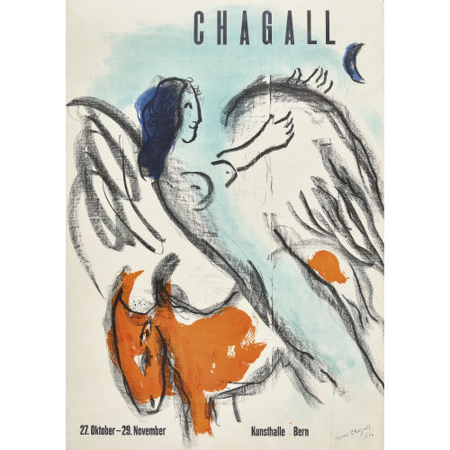 MARC CHAGALL : 'Chagall 27. Oktober - 29. November Kunsthalle Bern' (DOBIASCHOFSKY AUKTIONEN AG)