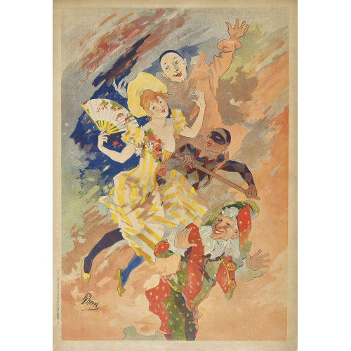 JULES CH�RET : La dance (DOBIASCHOFSKY AUKTIONEN AG)