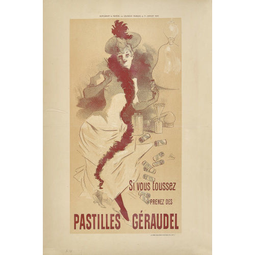 JULES CH�RET : 'Pastilles G�raudel' (DOBIASCHOFSKY AUKTIONEN AG)