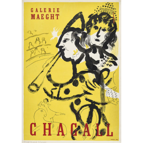 MARC CHAGALL : 'Galerie Maeght Chagall' (DOBIASCHOFSKY AUKTIONEN AG)