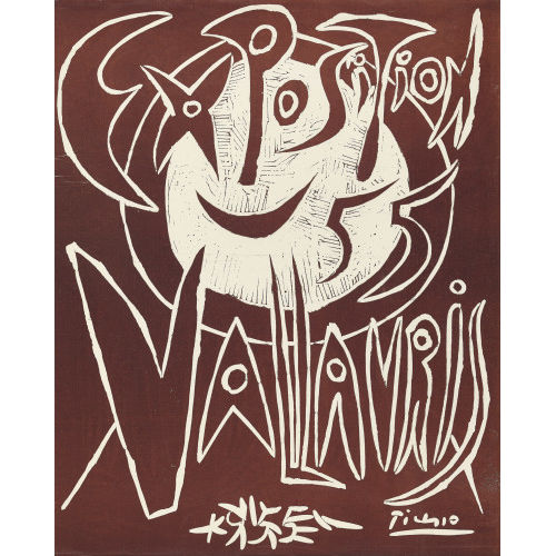 PABLO PICASSO : 'Exposition Vallauris 1955' (DOBIASCHOFSKY AUKTIONEN AG)