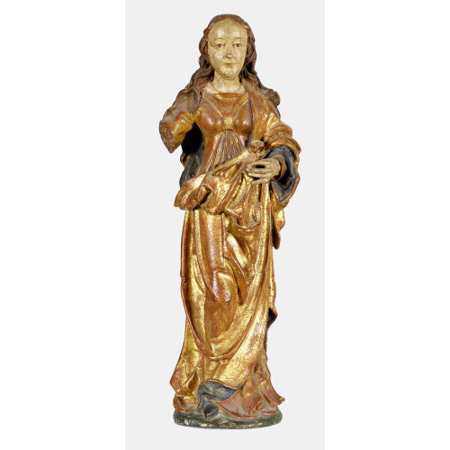 ANFANG 16. JH. ALPENL�NDISCH : Heilige (DOBIASCHOFSKY AUKTIONEN AG)