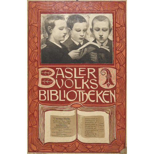 HANS SANDREUTER : 'Basler Volksbibliotheken' (DOBIASCHOFSKY AUKTIONEN AG)