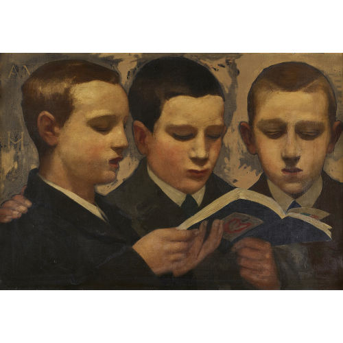 HANS SANDREUTER : 'Markensammler' (DOBIASCHOFSKY AUKTIONEN AG)