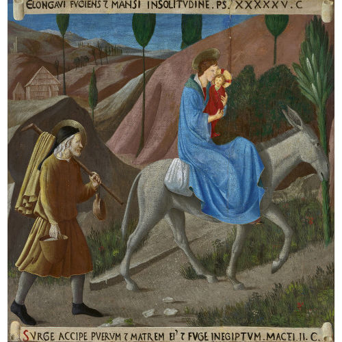 GUIDO DI) FRA ANGELICO (EIGTL. PIETRO : Flucht nach �gypten (DOBIASCHOFSKY AUKTIONEN AG)