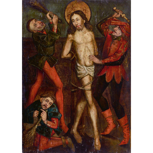 Meister der Werdenberg-Verk�ndigung : Geisselung Christi (DOBIASCHOFSKY AUKTIONEN AG)