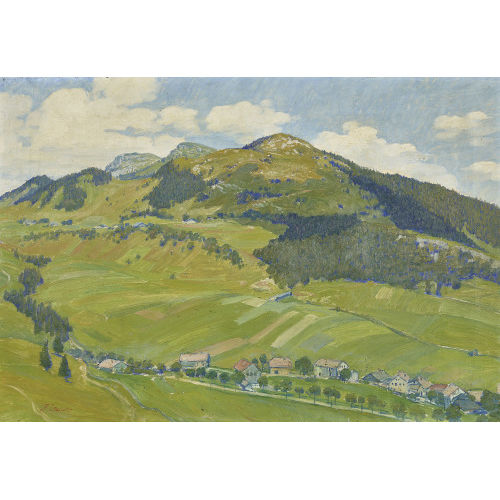 FRANOIS LOUIS JAQUES : Juralandschaft (DOBIASCHOFSKY AUKTIONEN AG)