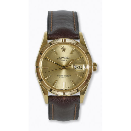 ROLEX : Herrenarmbanduhr 'Oyster Perpetual Date' (DOBIASCHOFSKY AUKTIONEN AG)