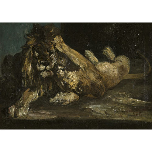 HERMANN MEYERHEIM : Spielendes Lwenpaar (DOBIASCHOFSKY AUKTIONEN AG)