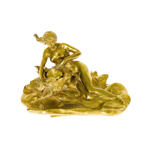 MAURICE BOUVAL : Schreibgarnitur, um 1900 (DOBIASCHOFSKY AUKTIONEN AG)