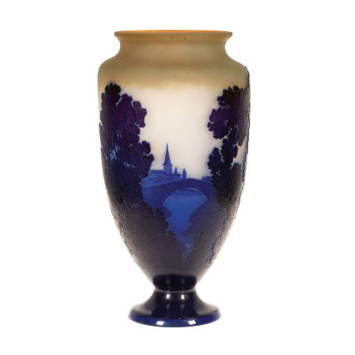 �MILE GALL� : Vase, Nancy, um 1914 (DOBIASCHOFSKY AUKTIONEN AG)