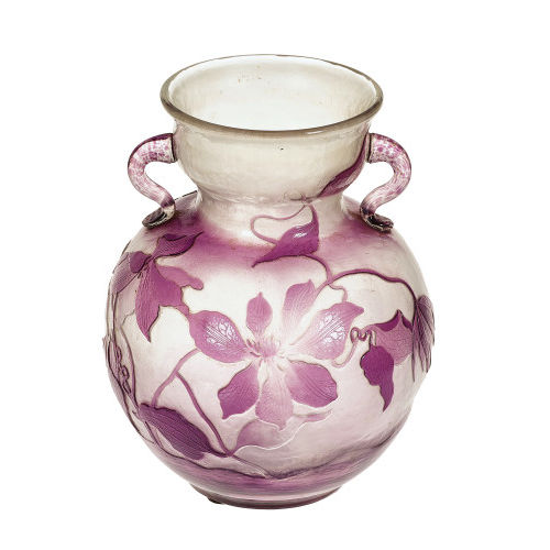 �MILE GALL� : Vase, Nancy, um 1900 (DOBIASCHOFSKY AUKTIONEN AG)