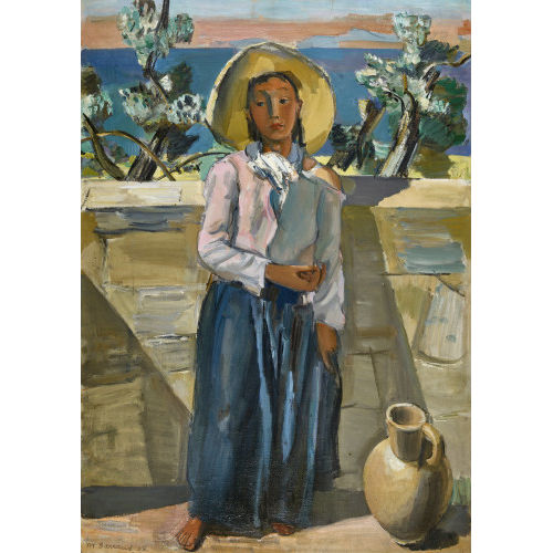 MAURICE BARRAUD : 'Femme � la cruche' (DOBIASCHOFSKY AUKTIONEN AG)