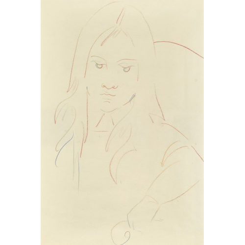 JEAN COCTEAU : 'Portrait de Hinano' (DOBIASCHOFSKY AUKTIONEN AG)
