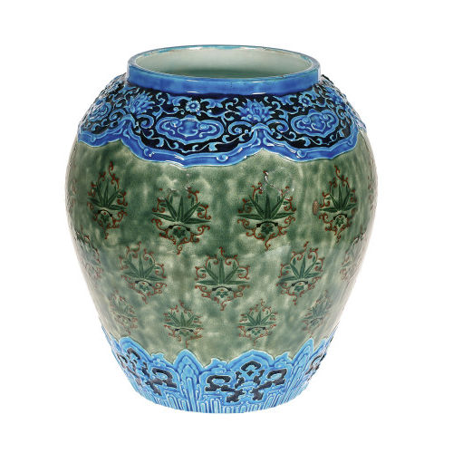 TH�ODORE DECK : Vase, um 1870-1890 (DOBIASCHOFSKY AUKTIONEN AG)