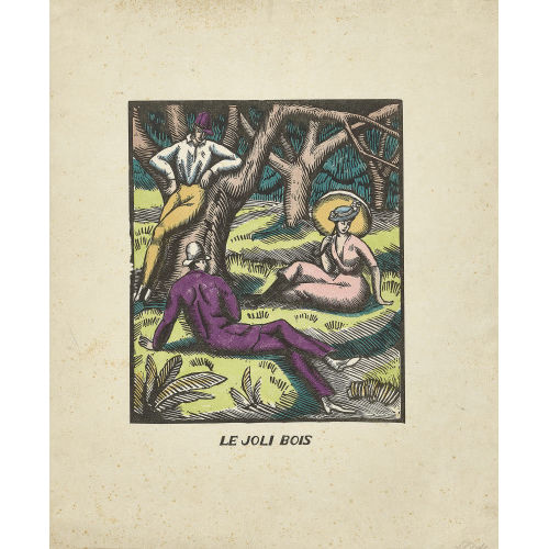 HENRY BISCHOFF : 'Le joli bois' (DOBIASCHOFSKY AUKTIONEN AG)