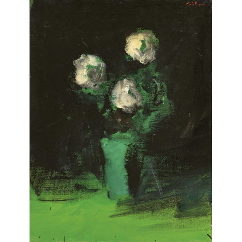 MIRCEA CIOBANU : Nature morte aux fleurs (DOBIASCHOFSKY AUKTIONEN AG)