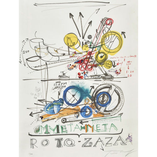 JEAN TINGUELY : 'Roto-Zaza' (DOBIASCHOFSKY AUKTIONEN AG)