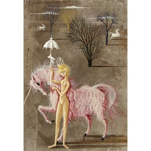 ENRICO BRANDANI : 'La licorne rose' (DOBIASCHOFSKY AUKTIONEN AG)