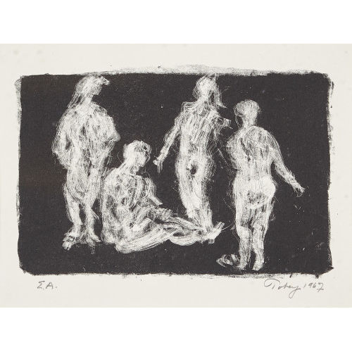 MARK TOBEY : Vier Frauen (DOBIASCHOFSKY AUKTIONEN AG)