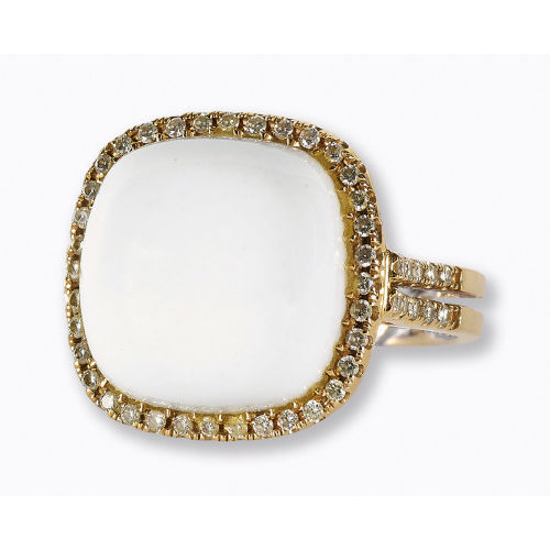 CHALCEDON-BRILLANT-RING : (DOBIASCHOFSKY AUKTIONEN AG)