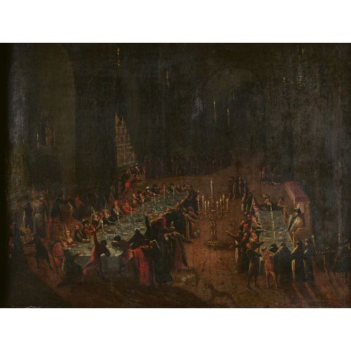 17. JH. FL�MISCH : Das Gastmahl des Belsazar (DOBIASCHOFSKY AUKTIONEN AG)