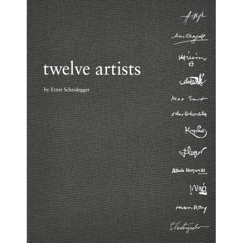 ERNST SCHEIDEGGER : 'Twelve artists' (DOBIASCHOFSKY AUKTIONEN AG)