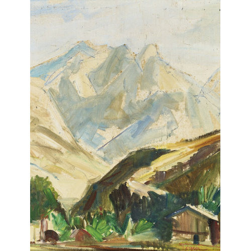PONZIANO TOGNI : 'Val Bregaglia' (DOBIASCHOFSKY AUKTIONEN AG)