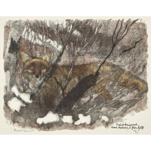 ROBERT HAINARD : 'Apparition de renard' (DOBIASCHOFSKY AUKTIONEN AG)