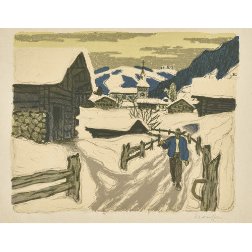 FRED STAUFFER : Winter (DOBIASCHOFSKY AUKTIONEN AG)