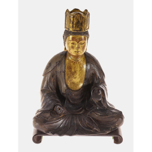 BUDDHA : Edo-Zeit, Japan, 17./18. Jh (DOBIASCHOFSKY AUKTIONEN AG)