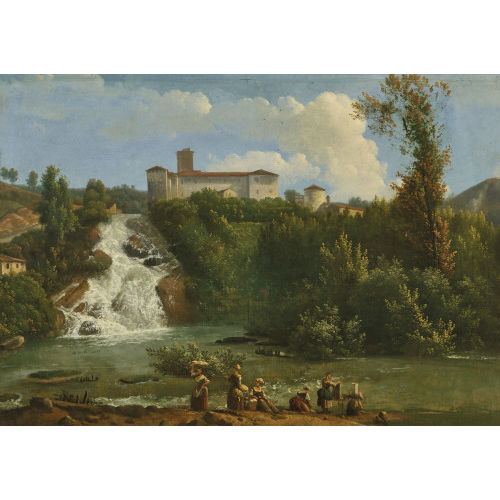 FRIEDRICH SALATH� : W�scherinnen am Wassserfall (DOBIASCHOFSKY AUKTIONEN AG)