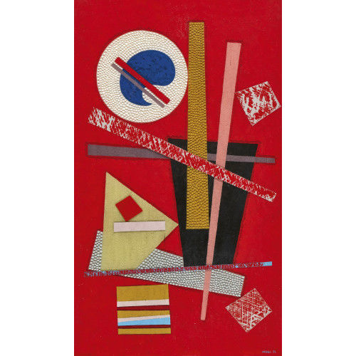 OTTO NEBEL : 'Altartafel in Rot' (DOBIASCHOFSKY AUKTIONEN AG)