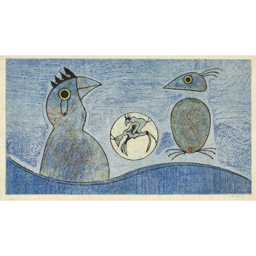 MAX ERNST : Deux oiseaux (DOBIASCHOFSKY AUKTIONEN AG)