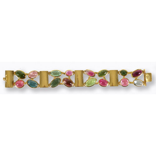 TURMALIN-BRACELET : (DOBIASCHOFSKY AUKTIONEN AG)