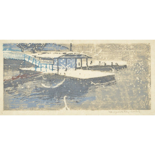 MARGUERITE FREY-SURBEK : Am Quai (DOBIASCHOFSKY AUKTIONEN AG)