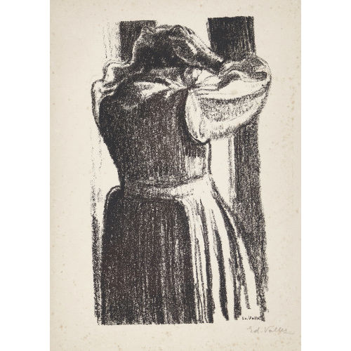 �DOUARD VALLET : 'Femme se coiffant' (DOBIASCHOFSKY AUKTIONEN AG)