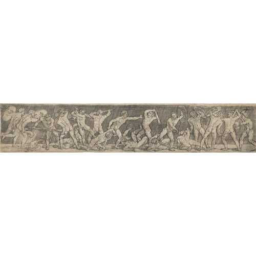 BARTHEL BEHAM : Der Kampf von achtzehn nackten Mnnern (DOBIASCHOFSKY AUKTIONEN AG)