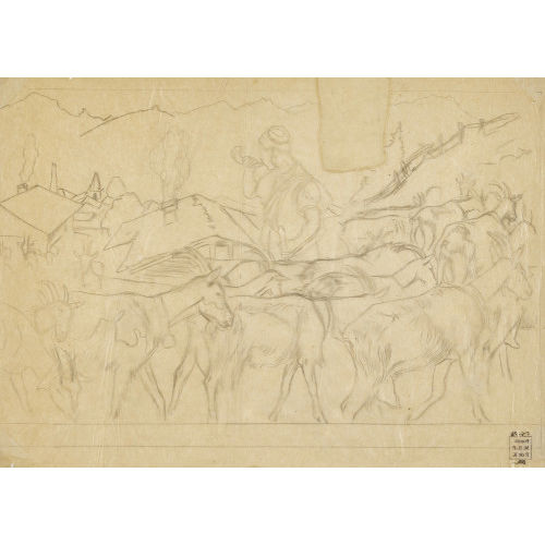 ERNEST BI�LER : 'Le chevrier' (DOBIASCHOFSKY AUKTIONEN AG)