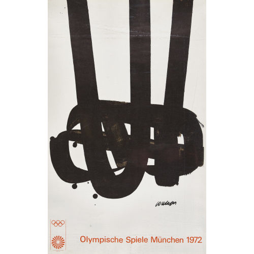 PIERRE SOULAGES : 'Olympische Spiele M�nchen 1972' (DOBIASCHOFSKY AUKTIONEN AG)