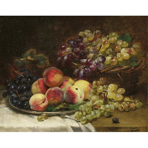 DOMINIQUE HUBERT ROZIER : Nature morte aux fruits (DOBIASCHOFSKY AUKTIONEN AG)