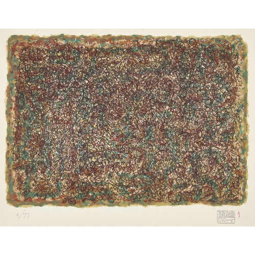 MARK TOBEY : 'River Patterns' (DOBIASCHOFSKY AUKTIONEN AG)