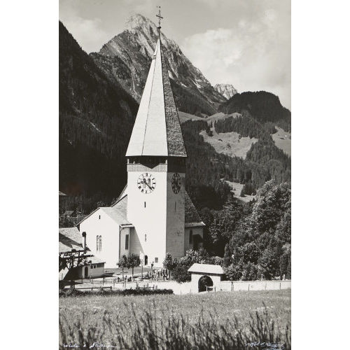 JACQUES NAEGELI : 'Kirche in Saanen' (DOBIASCHOFSKY AUKTIONEN AG)